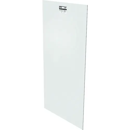 Plexiglass, 48 in L, 24 in W, 0.08 in Thick, Clear - pack of 10