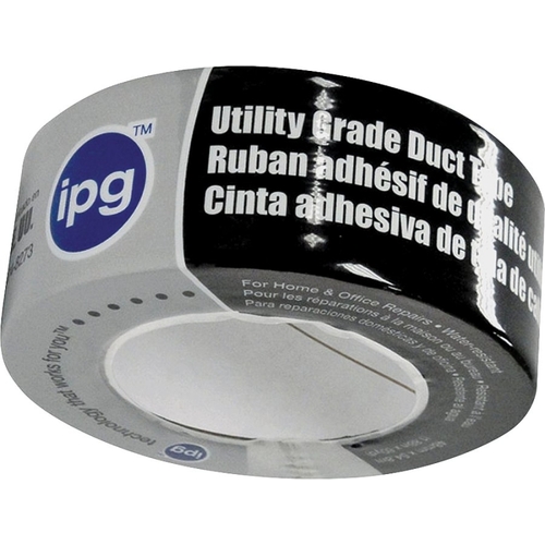 IPG 6560/AC655 Duct Tape, 55 yd L, 1.88 in W, Polyethylene Backing
