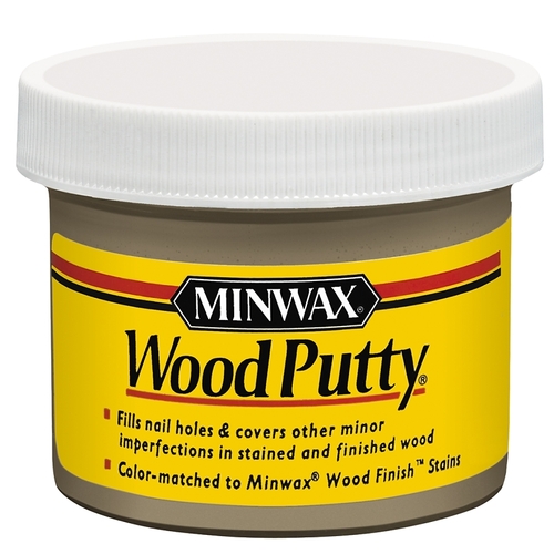 Minwax 136200000 Wood Putty Wood Filler, Gray, 3.75 oz