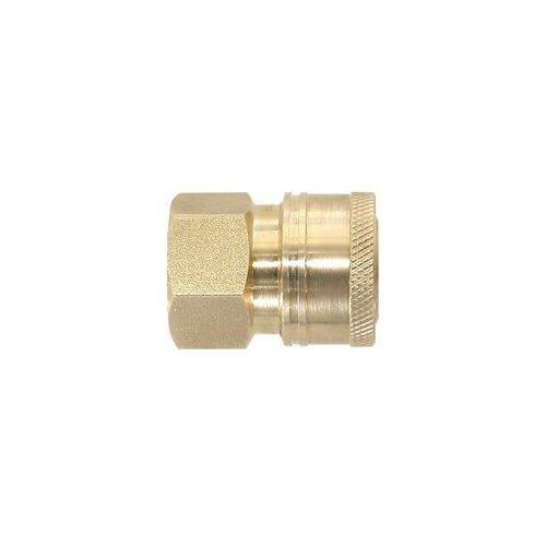 VALLEY INDUSTRIES PK-85300102 Coupler, 1/4 in Connection, Quick Connect x FNPT, Brass