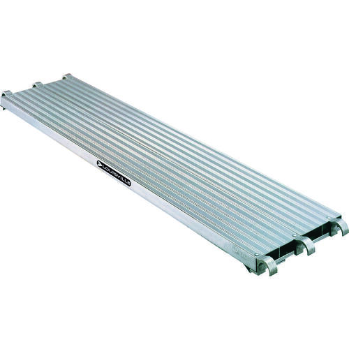 Louisville PD9207 Scaffold Platform, 7 ft L, 18-3/4 in W, Aluminum