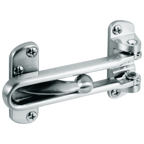 Swing Bar Lock, Zinc, Satin Nickel