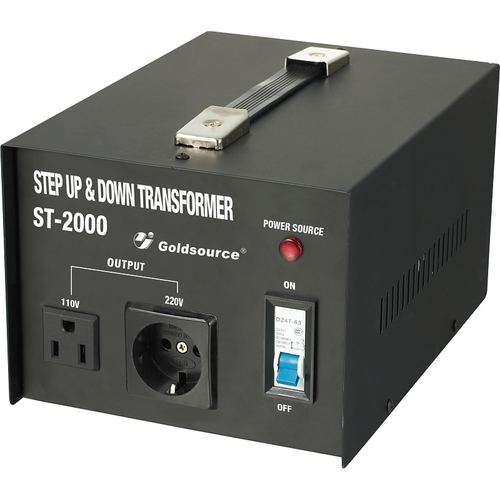 ST Series Step Up and Step Down Transformer, 9-3/4 in L x 7-1/8 in W x 6 in H, 2000 W