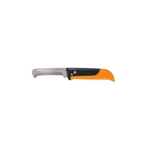 Fiskars 340140-1001 Produce Knife, 7-1/4 in OAL, 3 in L Blade, Stainless Steel Blade, Curved Tip Blade
