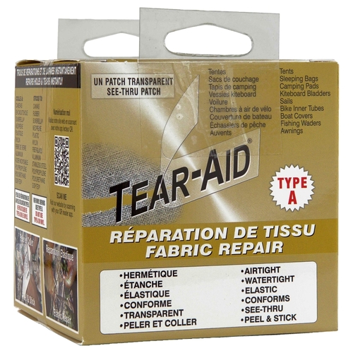 Tear-Aid D-ROLL-A04-20 Fabric Repair Patch Kit