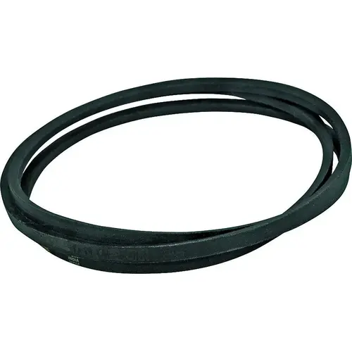 V-Belt, 4L, Molded Cog, 1/2 in W, Black