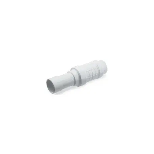 Quik-Fix QF-3000 Pipe Repair Coupling, 3 in, Socket x Spigot, White, SCH 40 Schedule, 150 psi Pressure