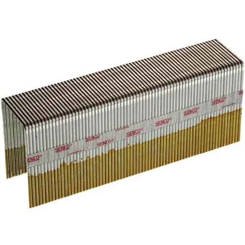 Senco P12BAB Wire Staple, 1 in W Crown, 7/8 in L Leg, 16 Gauge, Galvanized Steel - pack of 10000