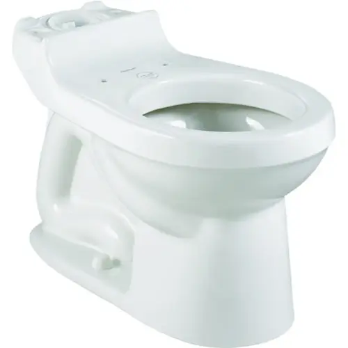 American Standard 3110.016.020 Champion Toilet Bowl, Round, 12 in Rough-In, Vitreous China, White, Floor Mounting
