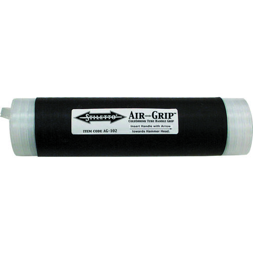 Handle Grip Wrap Tube, Rubber, Black