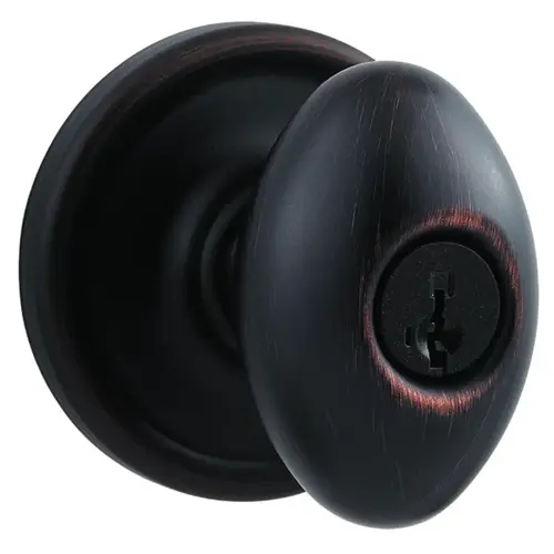 Signature Series Keyed Entry Knob, Metal, Venetian Bronze