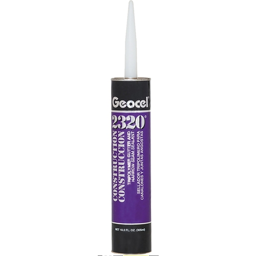 GEOCEL GC67100 2321 Series Gutter and Narrow Seam Sealant, Clear, Liquid, 10.3 oz Cartridge