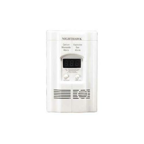 Carbon Monoxide Alarm, 10 ft, +/-30 % Accuracy, 4 to 15 min Response, Digital Display, 85 dB