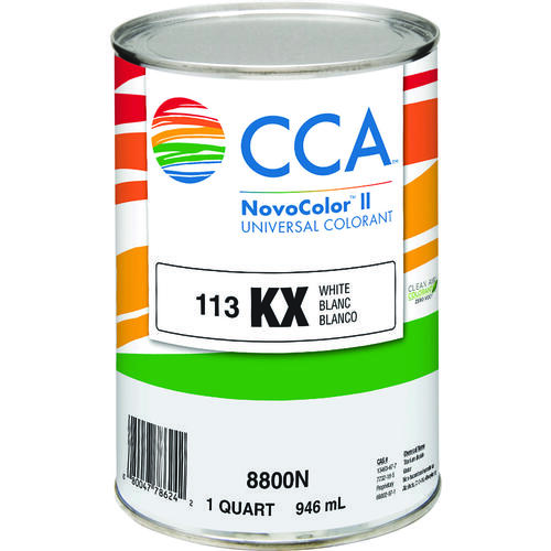 PAINT COLORANT KX WHITE QT