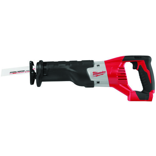 2621-20 Reciprocating Saw, Tool Only, 18 V, 1-1/8 in L Stroke, 0 to 3000 spm