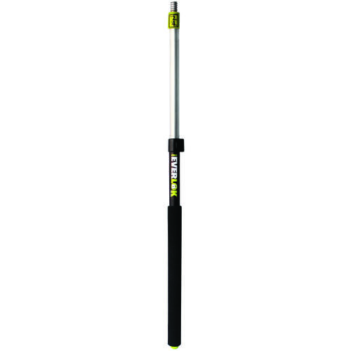 Pro Everlok A-2065 Telescopic Extension Pole, 1 in Dia, 2 to 4 ft L, Anodized Aluminum, Foam Handle