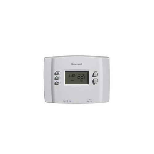 Honeywell RTH221B1052/E1 Programmable Thermostat, Digital Display, White