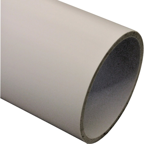 70042F Pipe, 4 in, 20 ft L, SCH 40 Schedule, White