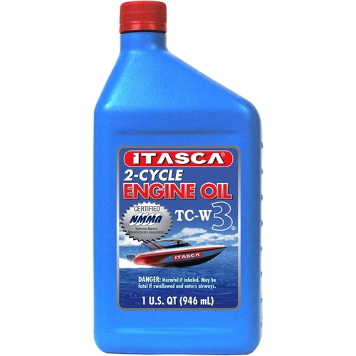 ITASCA 702196 Motor Oil, 1 qt Amber