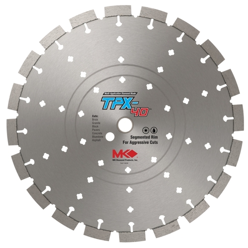 MK DIAMOND PRODUCTS 168492 7-in-1 Multi-Application Diamond Blade, 14 in Dia, 1 in to 20 mm Arbor