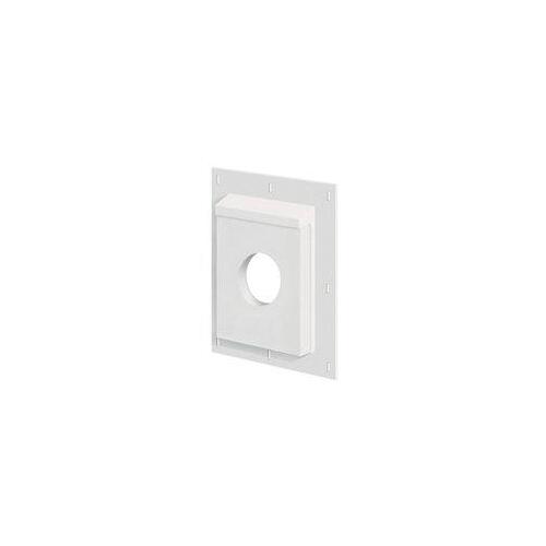 Builders Edge 3SMU811TW4 Mounting Block, 14-1/4 in L, 11-9/16 in W, Fiber Cement, White