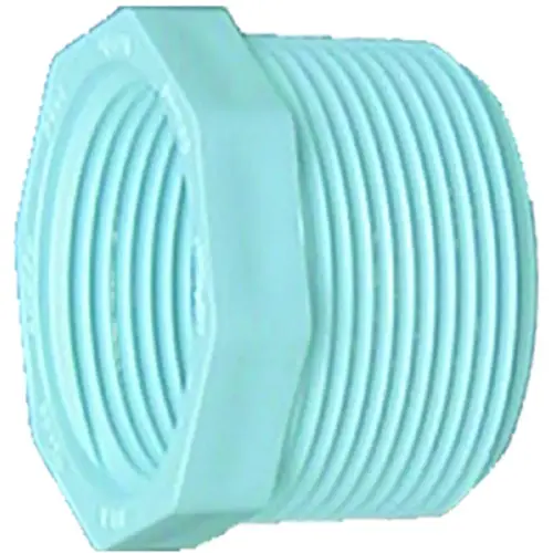 439166BC Reducing Bushing, 1-1/4 x 1/2 in, MIP x FIP, PVC, SCH 40 Schedule