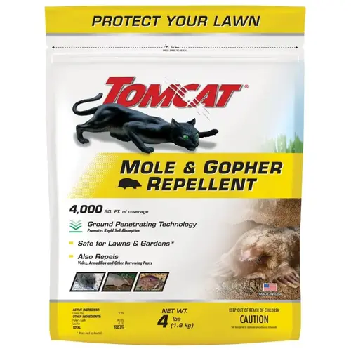 Tomcat 0348304 Mole and Gopher Repellent Granule Gray