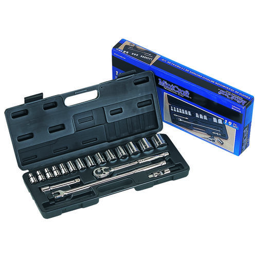 Socket Set, Chrome Vanadium Steel, Chrome