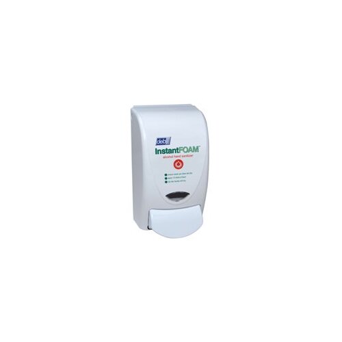 SAN1LDS Hand Sanitizer Dispenser, 1 L Capacity, White