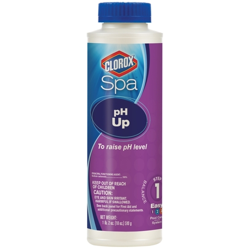 CLOROX 10018CSP pH Up, Granular, White, 18 oz