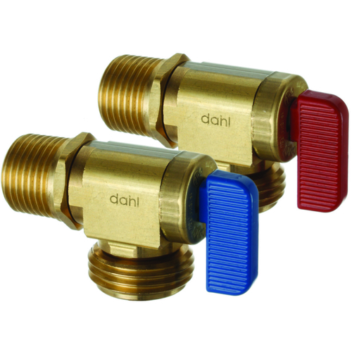 621-01-04-PK2 Hose and Boiler Drain Valve, 1/2 in Connection, MIP x Male Hose, 250 psi Pressure, Manual Actuator