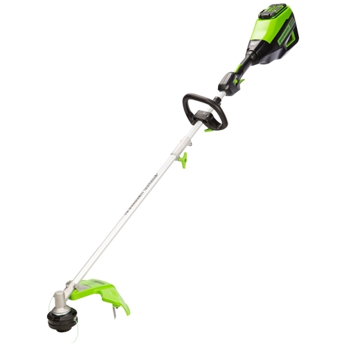 Brushless String Trimmer, Battery Included, 2.5 Ah, 80 V, Lithium-Ion, 0.095 in Dia Line
