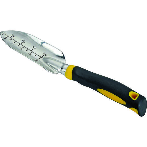 Garden/Transplanting Trowel, 5-7/8 in L Blade, 2-1/8 in W Blade, Aluminum Blade