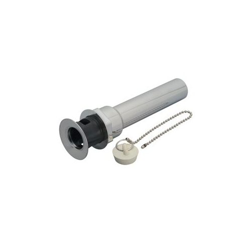 M-Line Series Sink Drain, 1-1/4 in Connection, Metal, Chrome