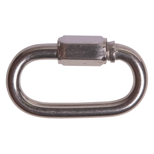 Chain Quick Link, 5/16 in Trade, Stainless Steel