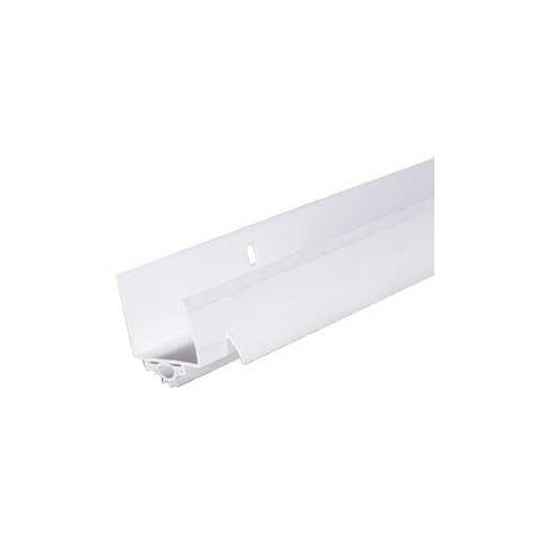 Door Bottom, 36 in L, Vinyl White