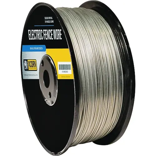 Electric Fence Wire, 14 ga Wire, Metal Conductor, 1/2 mile L