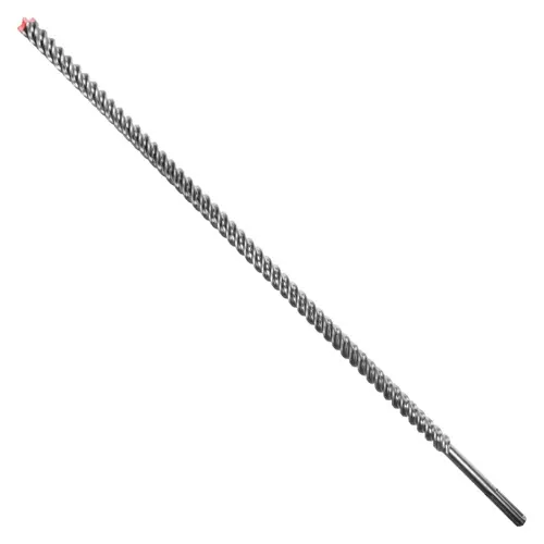 Rebar Demon Hammer Drill Bit, 1 in Dia, 36 in OAL, Percussion, 4-Flute, SDS Max Shank