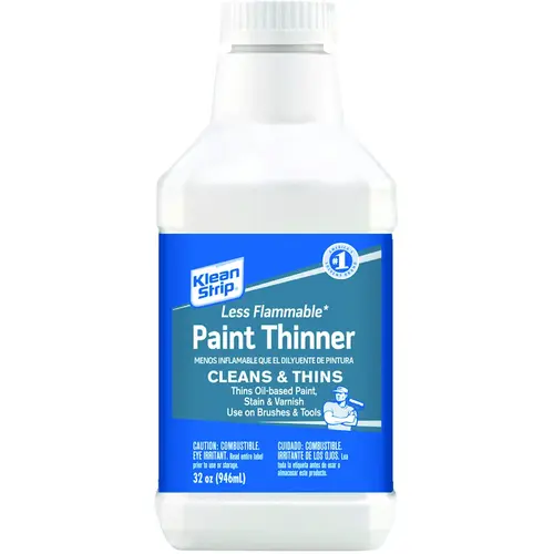 Paint Thinner, Liquid, White, 1 qt, Can