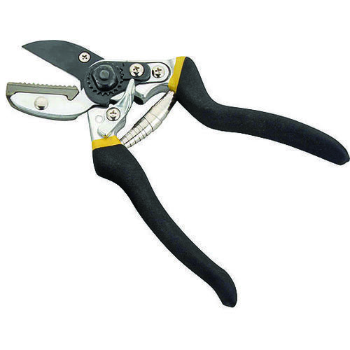 Pruning Shear, 1/2 in Cutting Capacity, Steel Blade, Aluminum Handle, Cushion-Grip Handle