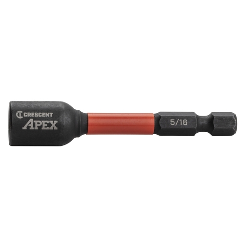 Crescent CAVN2DHX20-XCP4 Vortex Magnetic Nutsetter, 5/16 in Drive, 2.56 in L, Hex Shank - pack of 4