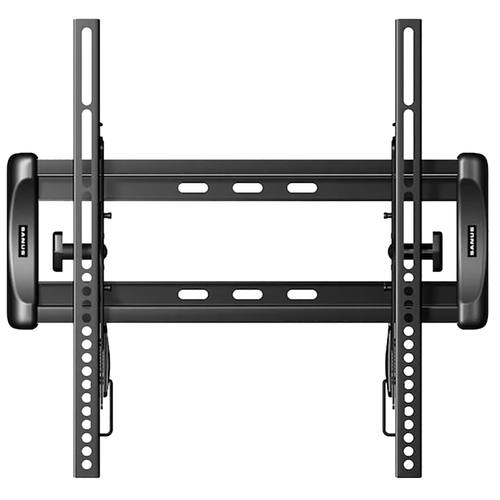 Tilt TV Mount, Plastic/Steel, Black, Wall Mounting, For: 32 to 55 in Flat-Panel TVs Weighing Up to 80 lb