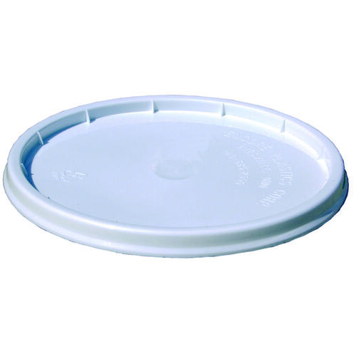 10000 Pry-Off Lid, HDPE, White