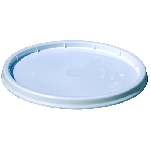 10000 Pry-Off Lid, HDPE, White - pack of 24