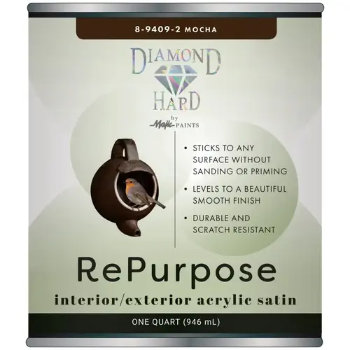 DIAMOND HARD REPURPOSE PAINT ENAMEL - MOCHA
