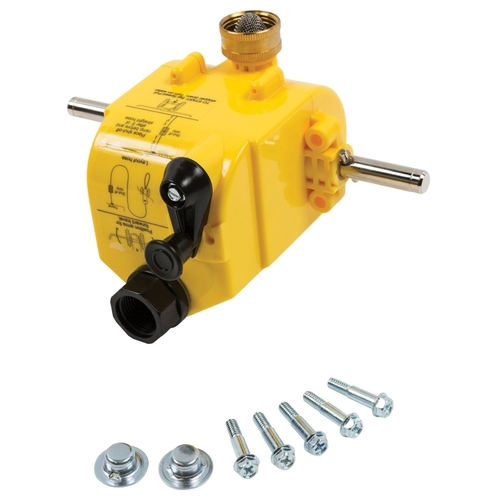 Gilmour 873764-1010 Motor Assembly with Shut-Off, Plastic, Yellow