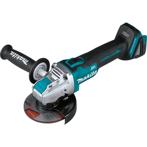 Makita XAG25Z LXT Angle Grinder, Tool Only, 18 V, 5 Ah, 5 in Dia Wheel, 8500 rpm Speed