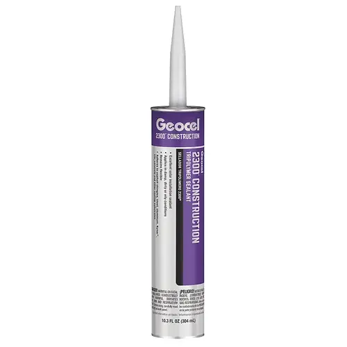 GEOCEL GC66105 2300 Series Construction Tripolymer Sealant, Bronze, 10.3 fl-oz Cartridge