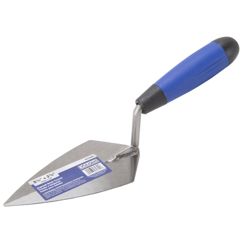 Brick Trowel, 5.5 in L Blade, 2.875 in W Blade, HCS Blade