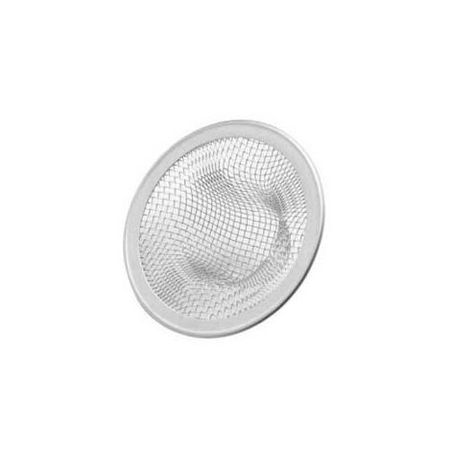 M-Line Series Sink Strainer, 1.96 in Dia, Stainless Steel Gray